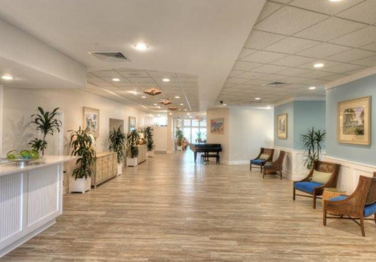 lobby & registration desk